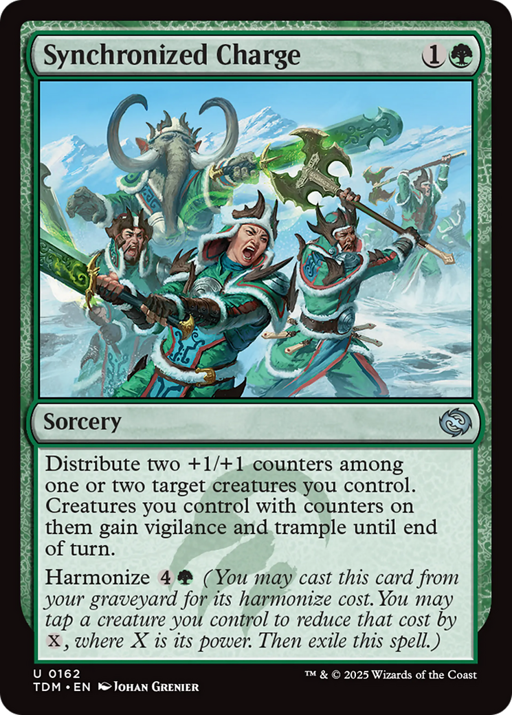 Synchronized Charge [Tarkir: Dragonstorm] | Good Games Cannington