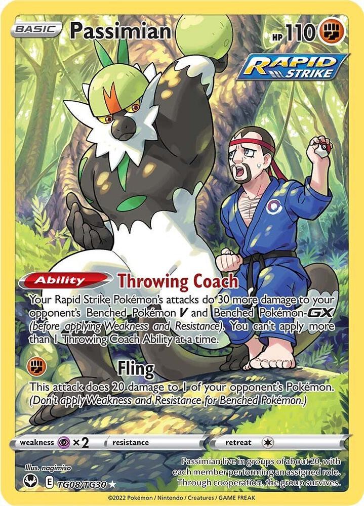 Passimian TG08/TG30 (SWSH12: Silver Tempest Trainer Gallery)  - Holofoil | Good Games Cannington