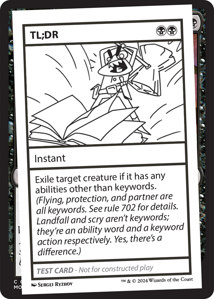 TL;DR [Mystery Booster 2 Playtest Cards] | Good Games Cannington