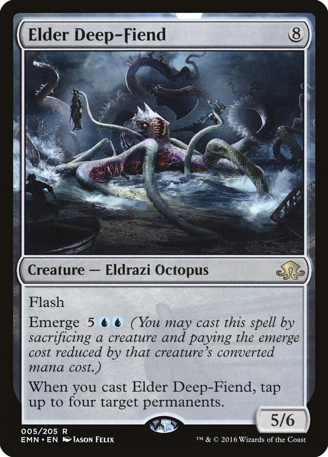 Elder Deep Fiend 5/205 (Eldritch Moon)  | Good Games Cannington