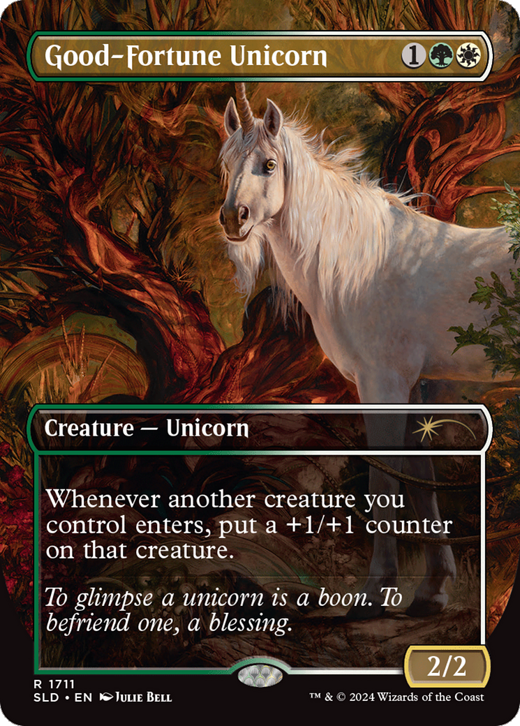 Good-Fortune Unicorn [Secret Lair Drop Series] | Good Games Cannington