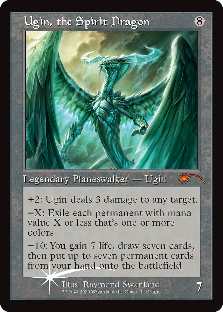 Ugin, the Spirit Dragon (Retro Frame) [Secret Lair Drop Series] | Good Games Cannington