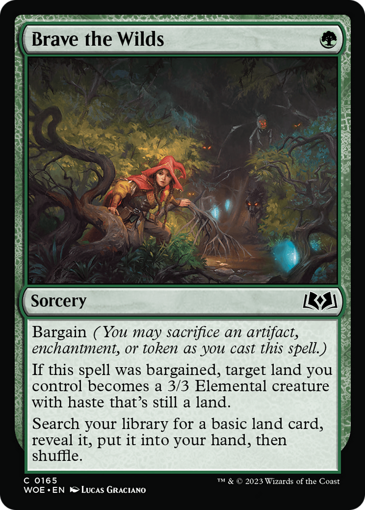 Brave the Wilds [Wilds of Eldraine] | Good Games Cannington