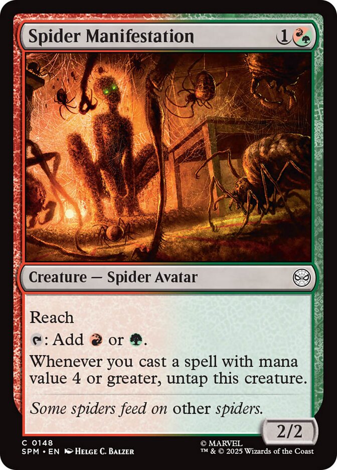 Spider Manifestation 148 (Marvel's Spider-Man)  - Foil | Good Games Cannington