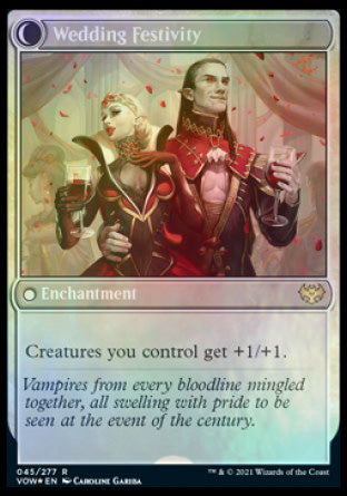 Wedding Announcement // Wedding Festivity [Innistrad: Crimson Vow Prerelease Promos] | Good Games Cannington