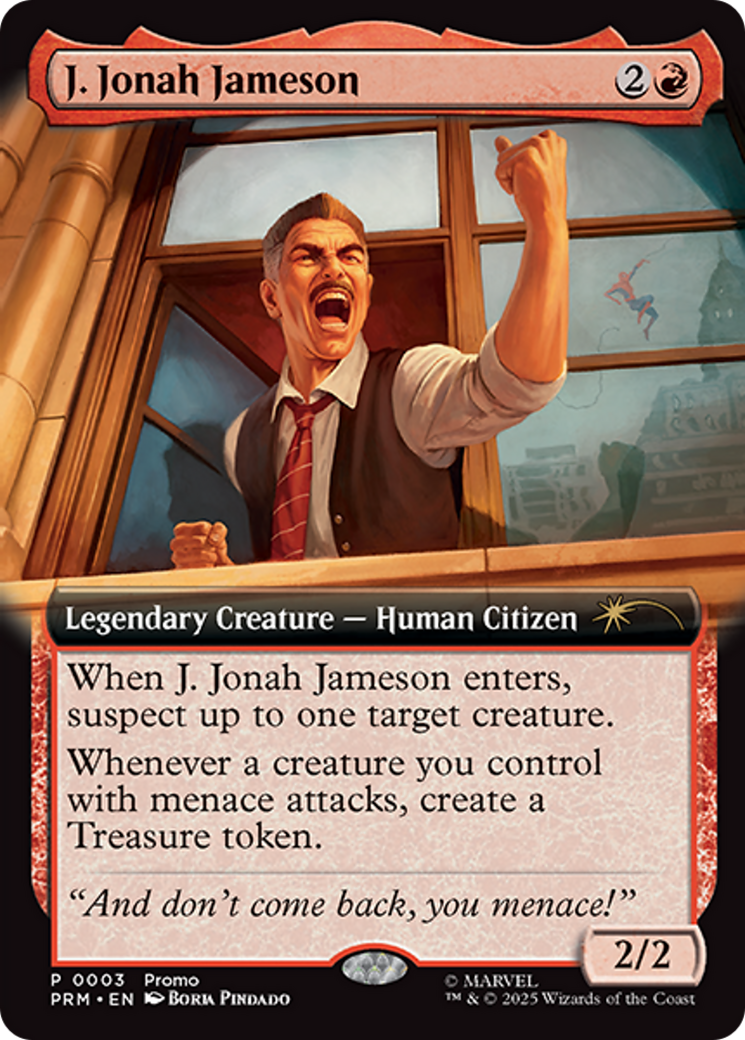 J. Jonah Jameson (Extended Art) [Marvel's Spider-Man Promos] | Good Games Cannington