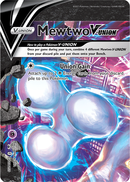 Mewtwo V-Union (SWSH159) [Sword & Shield: Black Star Promos] | Good Games Cannington
