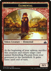 City's Blessing // Elemental Double-Sided Token [Friday Night Magic 2018] | Good Games Cannington