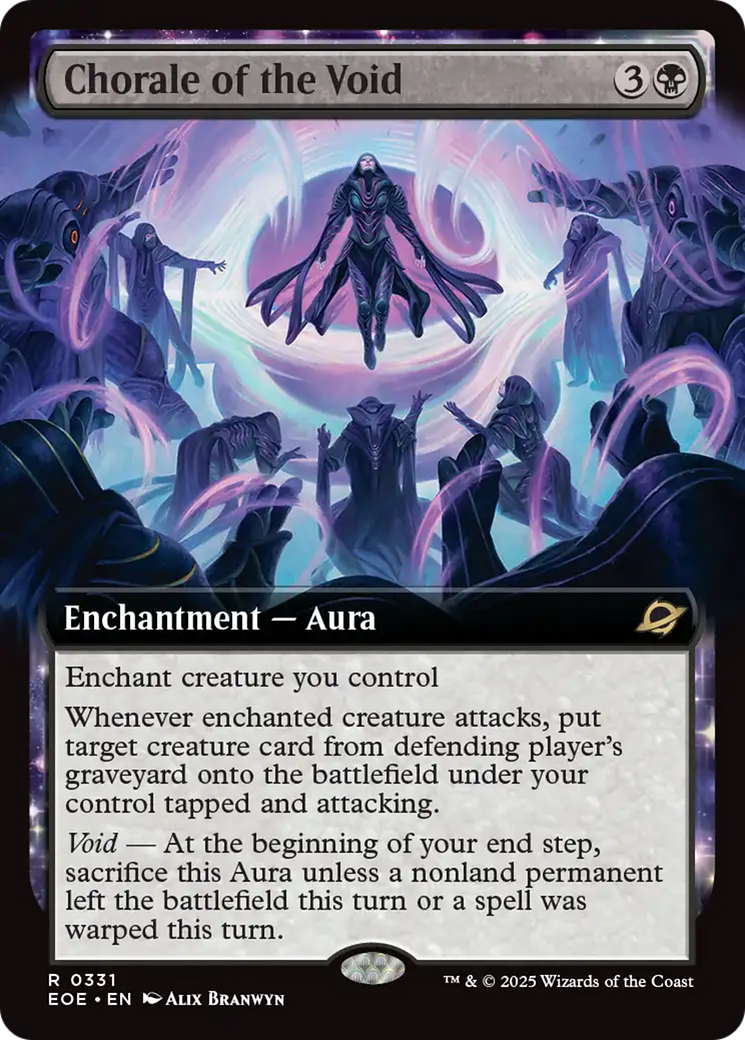 Chorale of the Void (Extended Art) [Edge of Eternities] | Good Games Cannington
