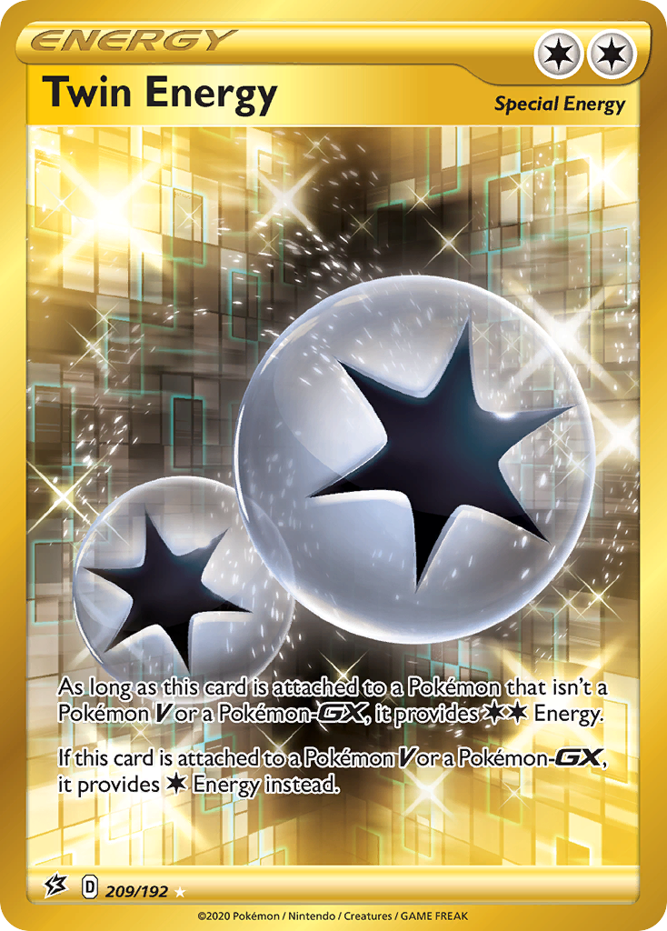 Twin Energy (209/192) [Sword & Shield: Rebel Clash] | Good Games Cannington