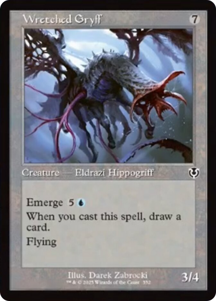 Wretched Gryff (Retro Frame) [Innistrad Remastered] | Good Games Cannington