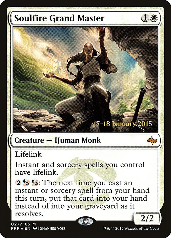 Soulfire Grand Master [Fate Reforged Prerelease Promos] | Good Games Cannington