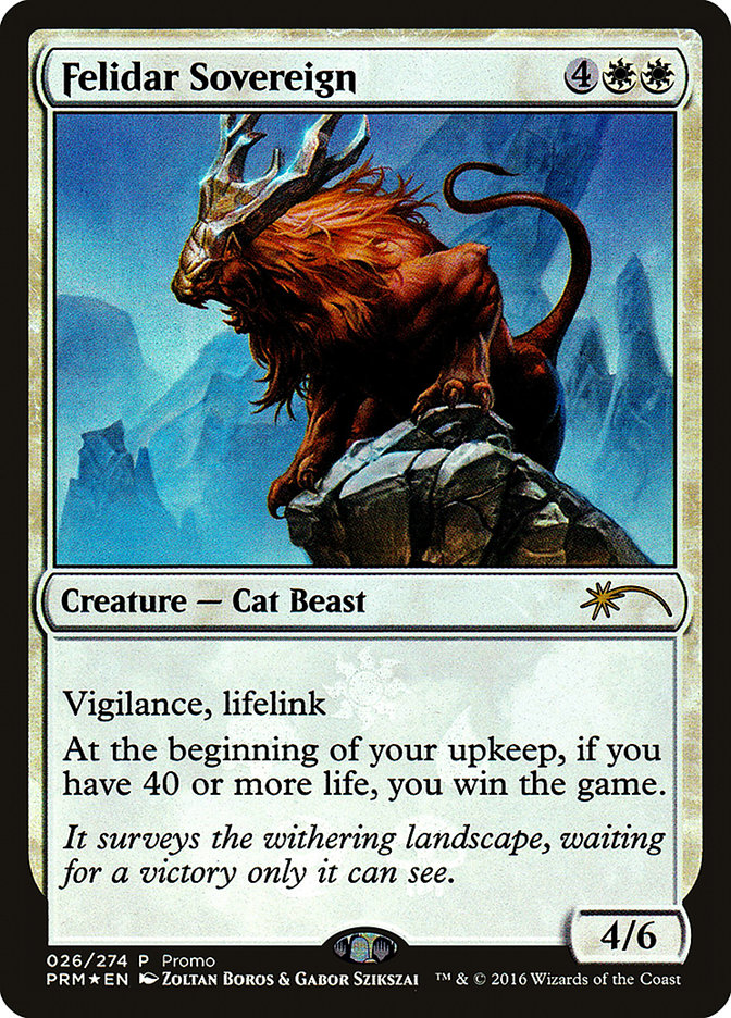 Felidar Sovereign [Resale Promos] | Good Games Cannington