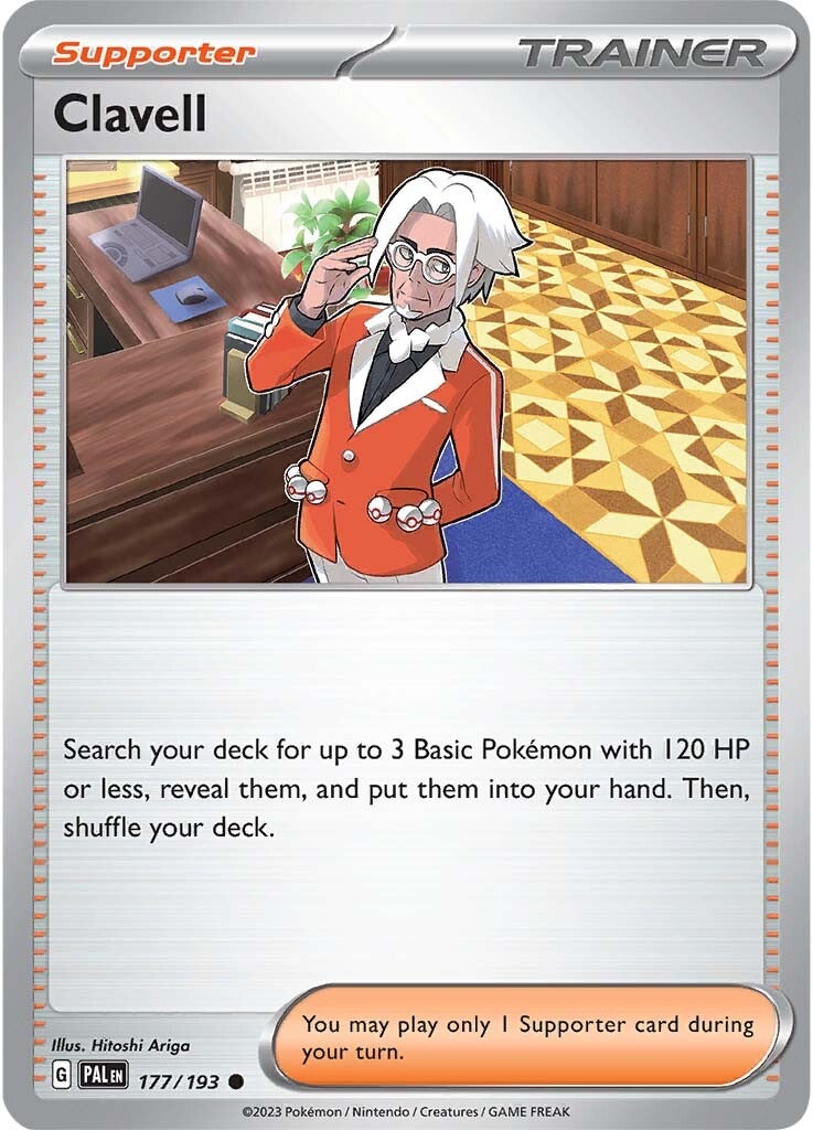 Clavell (177/193) [Scarlet & Violet: Paldea Evolved] | Good Games Cannington