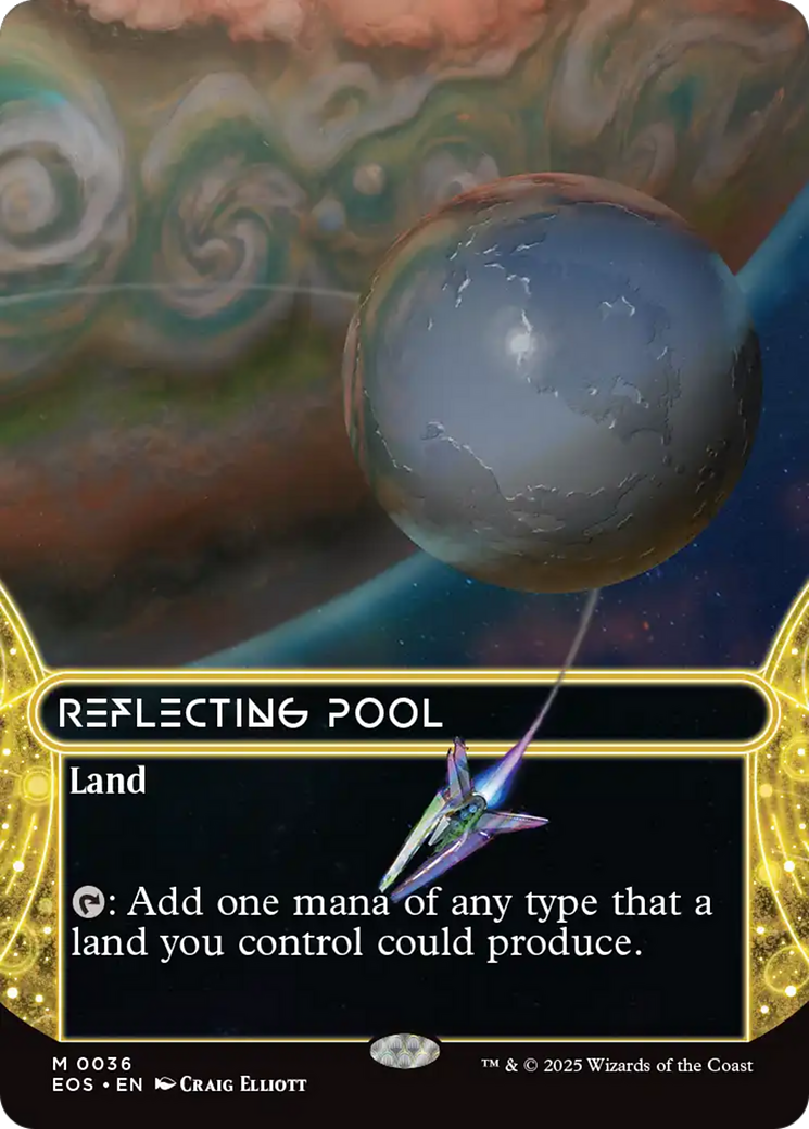 Reflecting Pool (0036) (Borderless) [Edge of Eternities: Stellar Sights] | Good Games Cannington