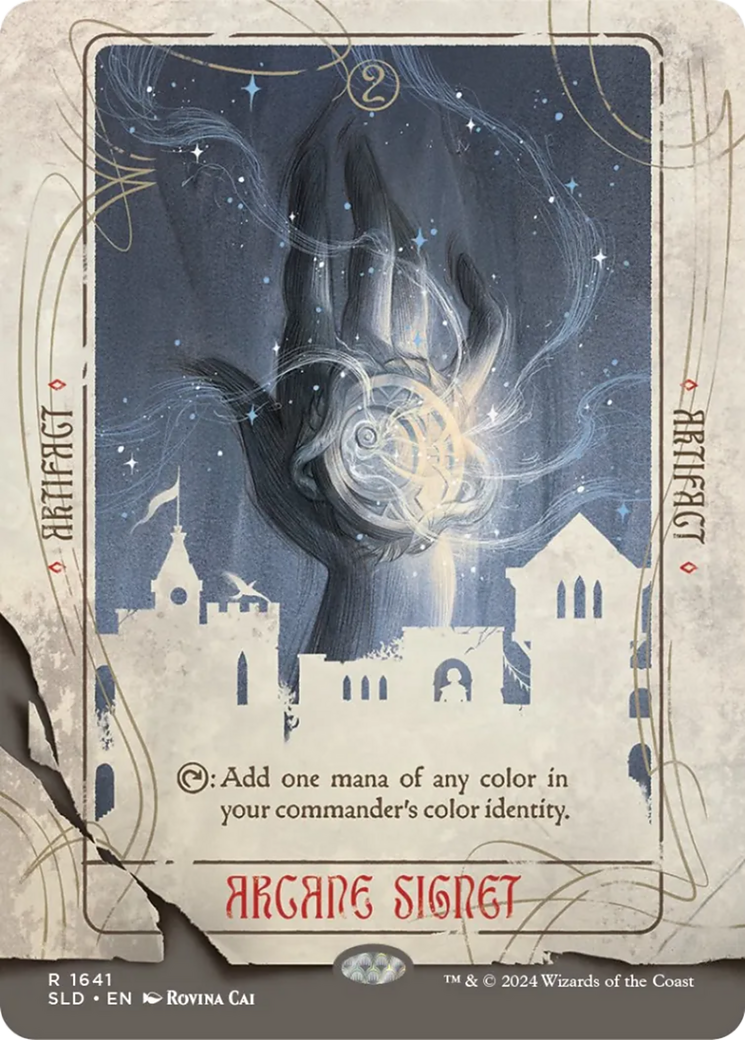 Arcane Signet (1641) (Rainbow Foil) [Secret Lair Drop Series] | Good Games Cannington