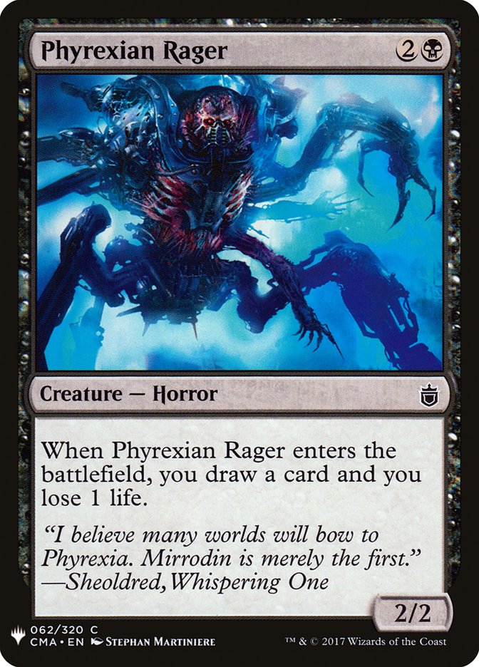 Phyrexian Rager [Mystery Booster] | Good Games Cannington