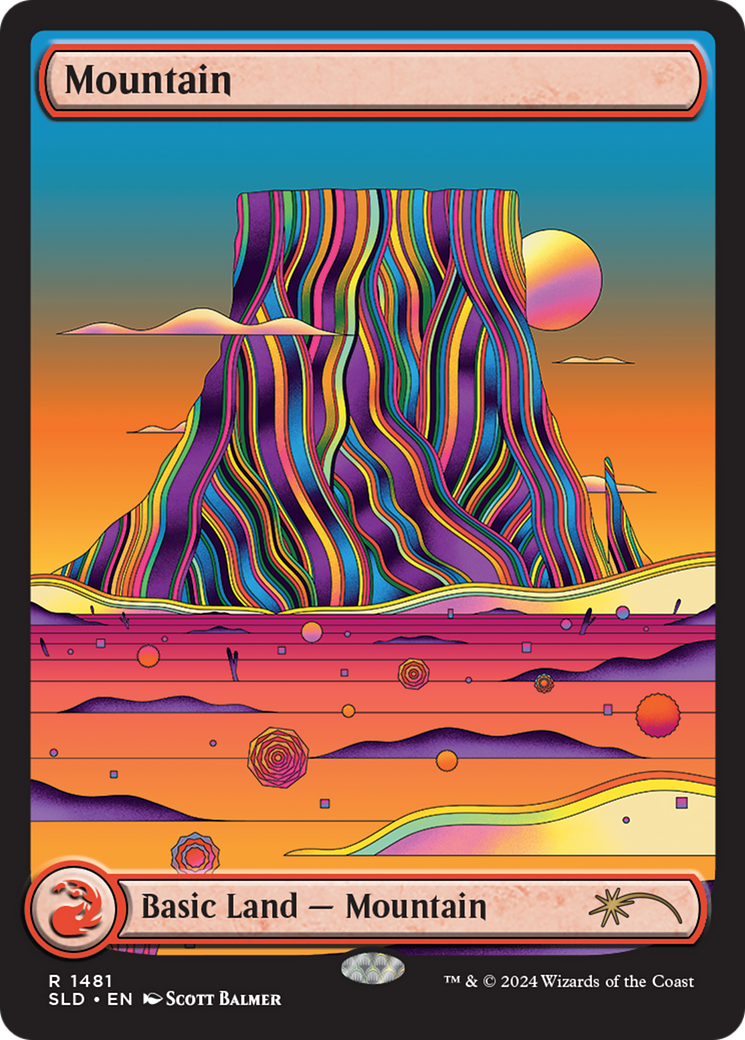 Mountain (1481) [Secret Lair Drop Series] | Good Games Cannington
