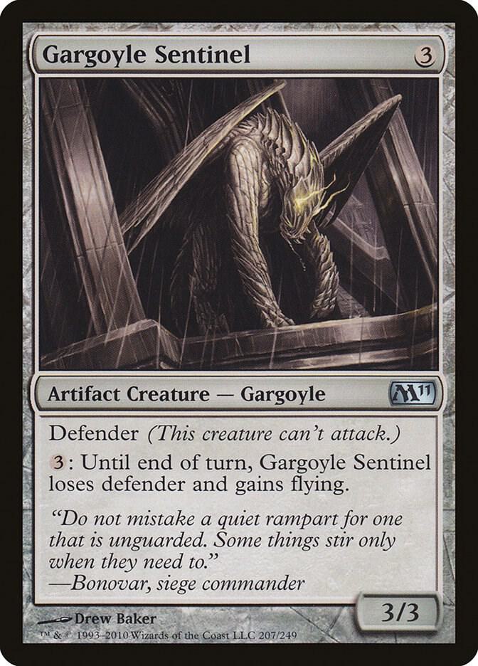 Gargoyle Sentinel 207/249 (Magic 2011 (M11))  | Good Games Cannington
