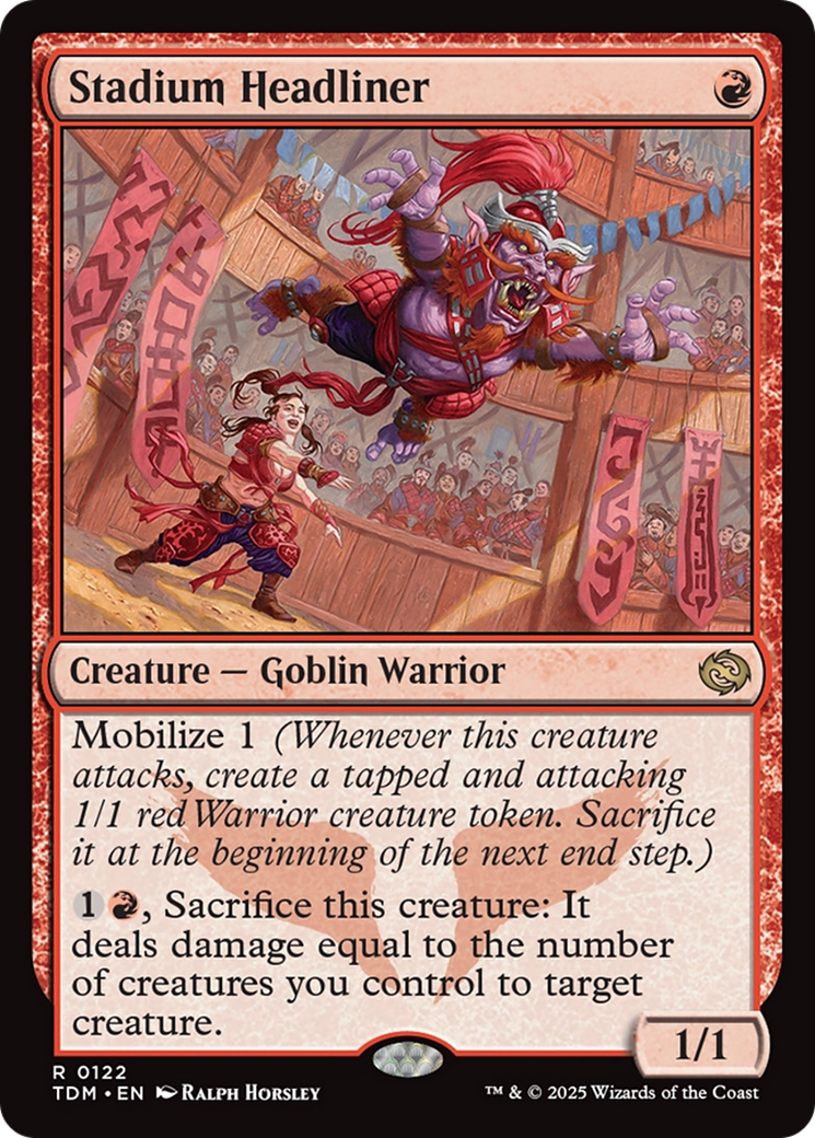 Stadium Headliner [Tarkir: Dragonstorm] | Good Games Cannington
