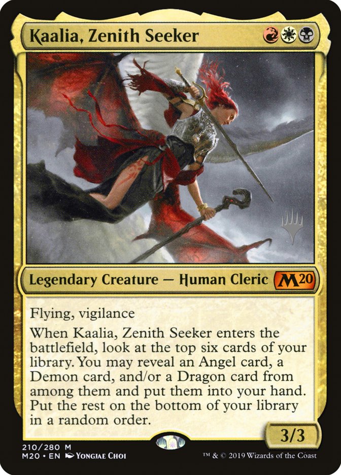 Kaalia, Zenith Seeker (Promo Pack) [Core Set 2020 Promos] | Good Games Cannington
