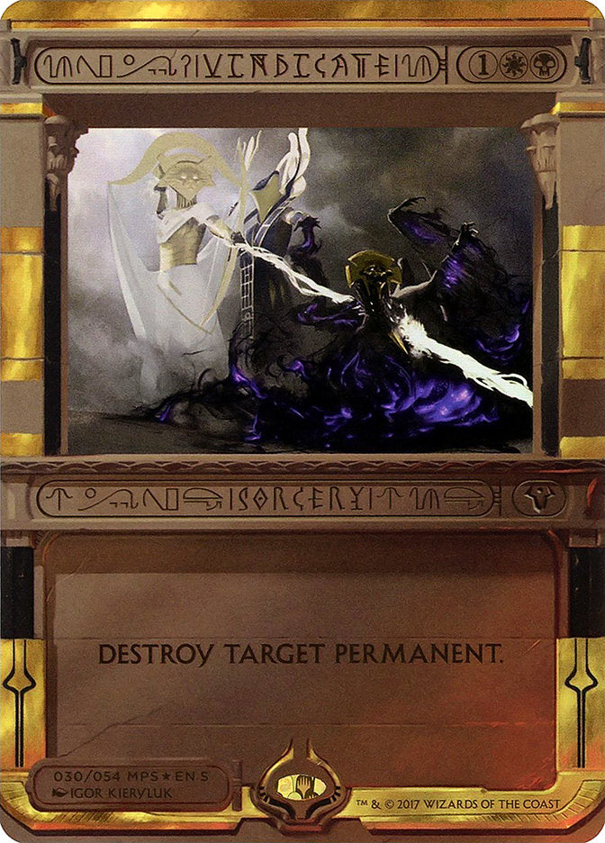 Vindicate (Invocation) [Amonkhet Invocations] | Good Games Cannington