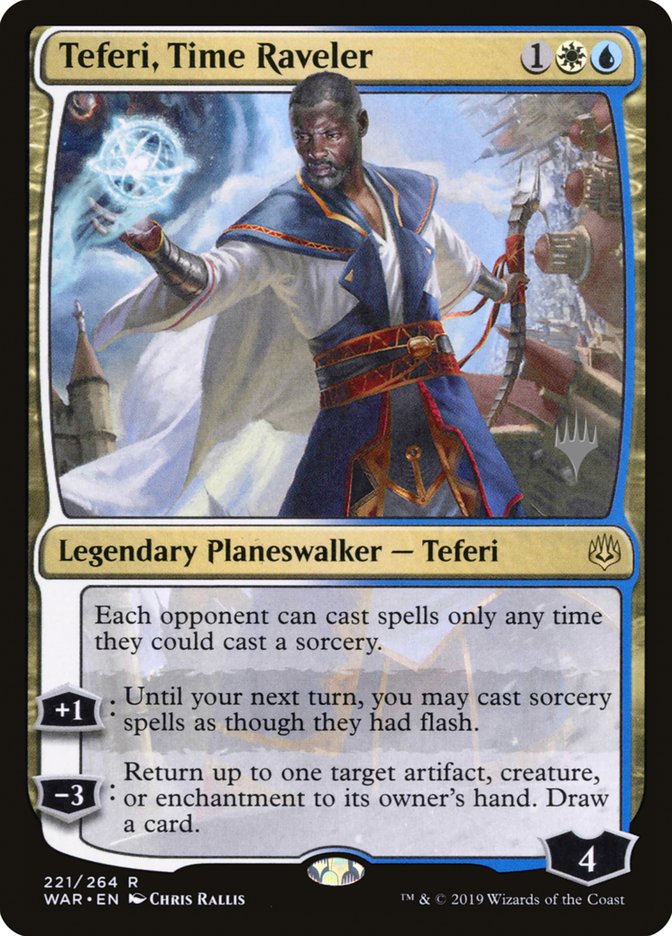 Teferi, Time Raveler (Promo Pack) [War of the Spark Promos] | Good Games Cannington