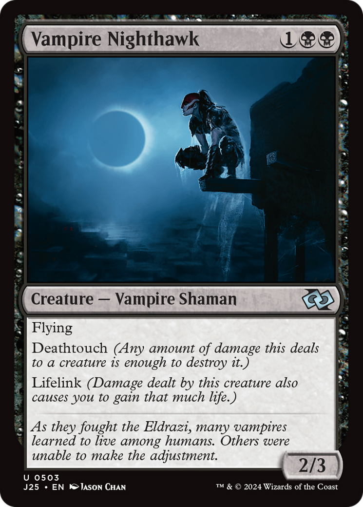 Vampire Nighthawk [Foundations Jumpstart] | Good Games Cannington