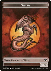 Saproling // Sliver Double-Sided Token [The List] | Good Games Cannington