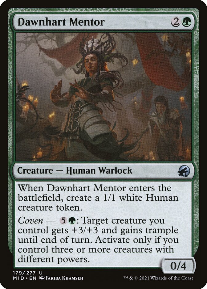 Dawnhart Mentor 179 (Innistrad: Midnight Hunt)  | Good Games Cannington