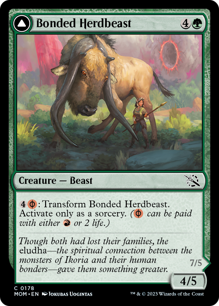 Bonded Herdbeast // Plated Kilnbeast [March of the Machine] | Good Games Cannington