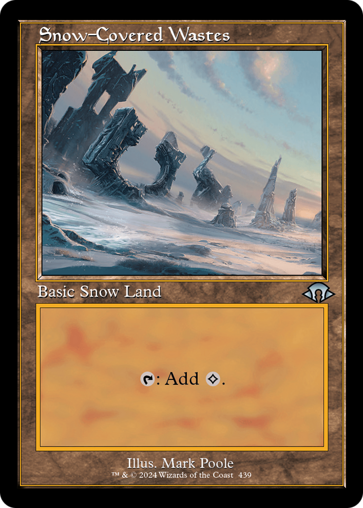 Snow-Covered Wastes (Retro) [Modern Horizons 3] | Good Games Cannington