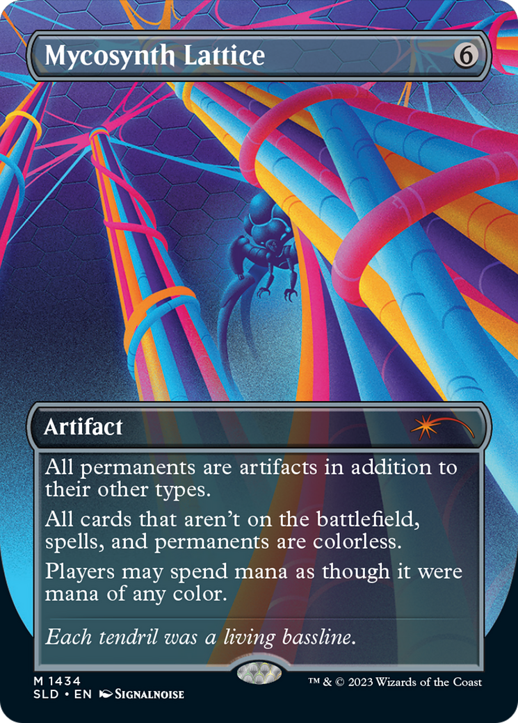 Mycosynth Lattice (Rainbow Foil) [Secret Lair Drop Series] | Good Games Cannington