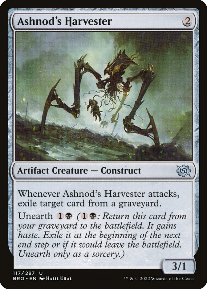 Ashnod's Harvester 117/287 (The Brothers' War)  | Good Games Cannington