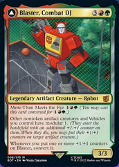 Blaster, Combat DJ // Blaster, Morale Booster [Transformers] | Good Games Cannington
