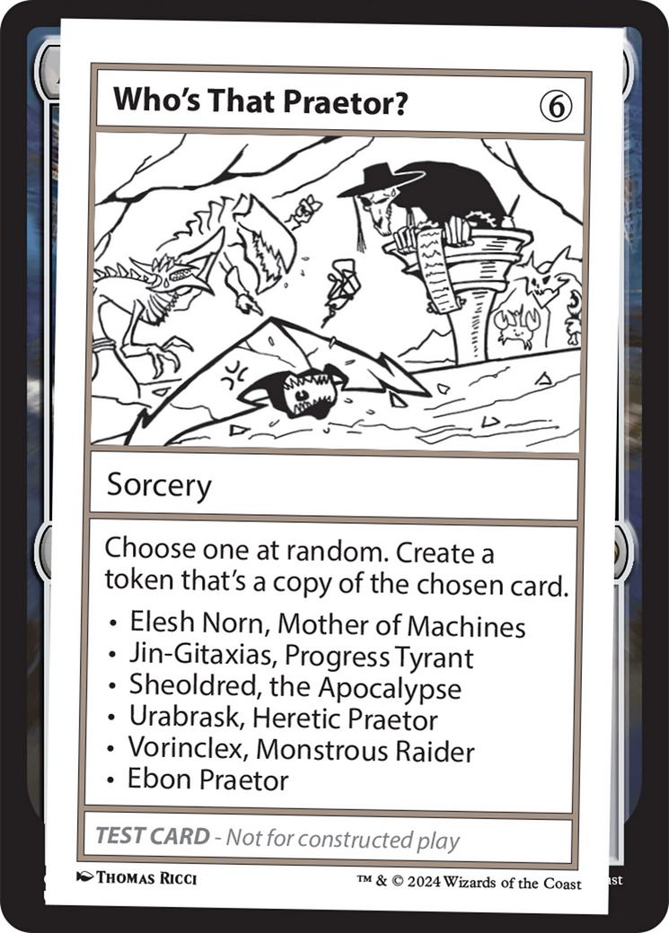 Who's That Praetor? [Mystery Booster 2 Playtest Cards] | Good Games Cannington