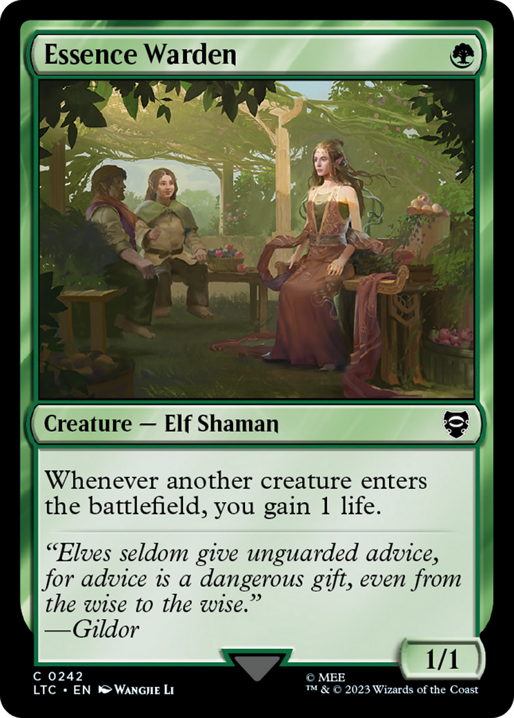 Essence Warden [The Lord of the Rings: Tales of Middle-Earth Commander] | Good Games Cannington