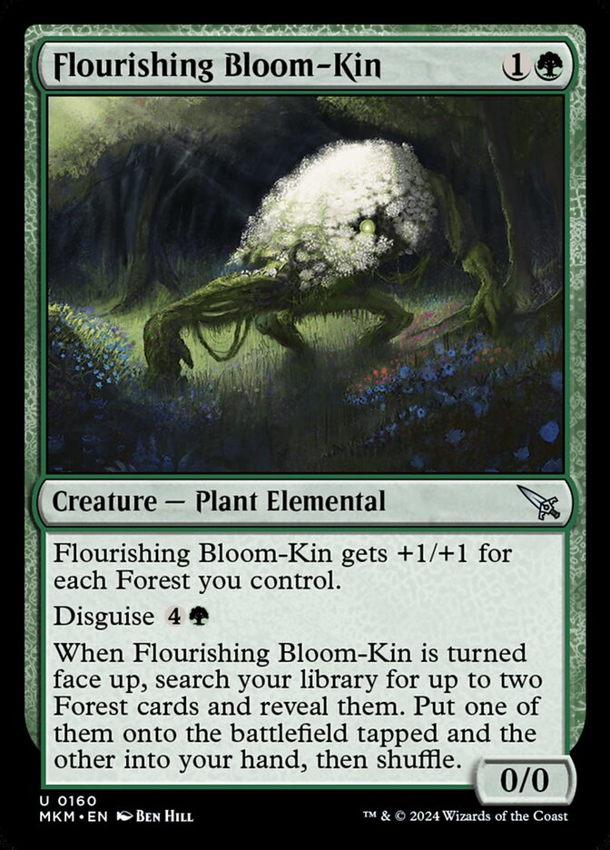 Flourishing Bloom-Kin 160/286 (Murders at Karlov Manor)  - Foil | Good Games Cannington