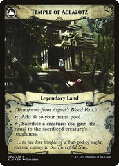 Arguel's Blood Fast // Temple of Aclazotz [Ixalan Prerelease Promos] | Good Games Cannington