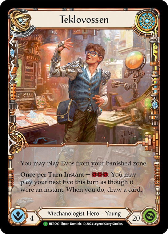 Teklovossen [HER099] (Promo)  Rainbow Foil | Good Games Cannington