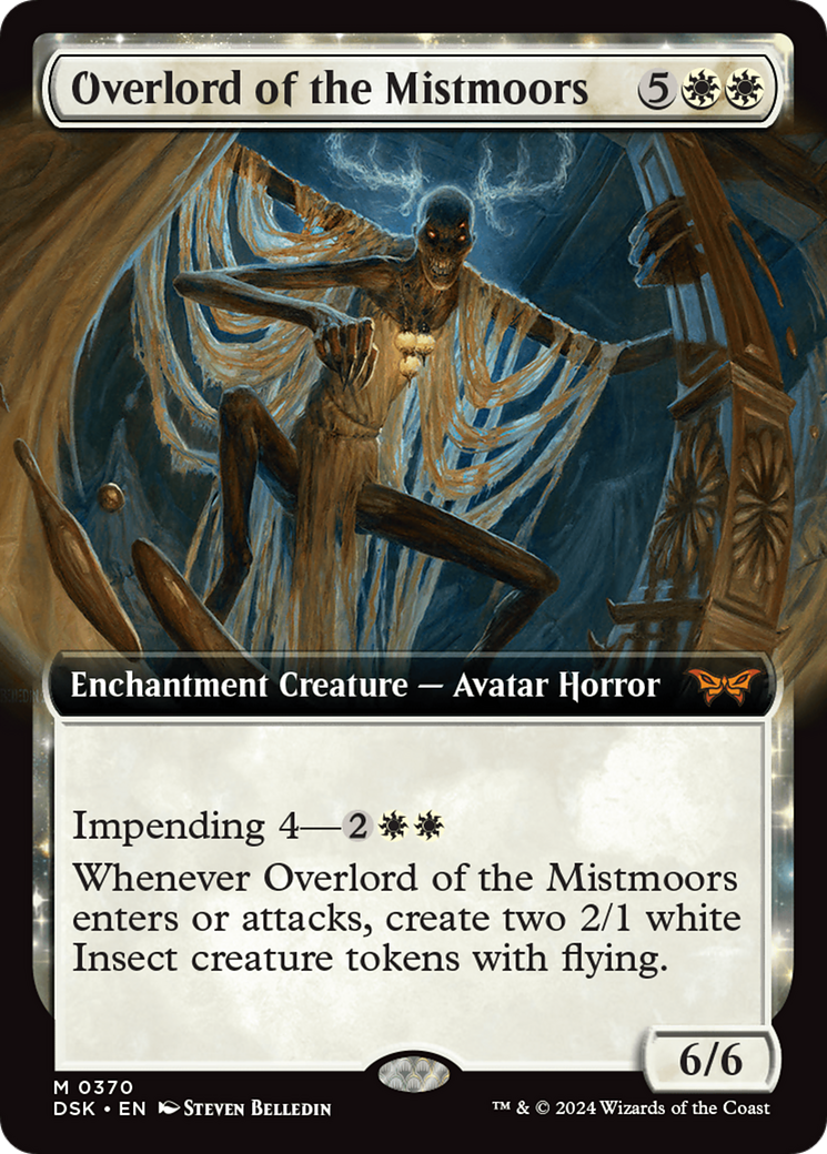 Overlord of the Mistmoors (Extended Art) [Duskmourn: House of Horror] | Good Games Cannington