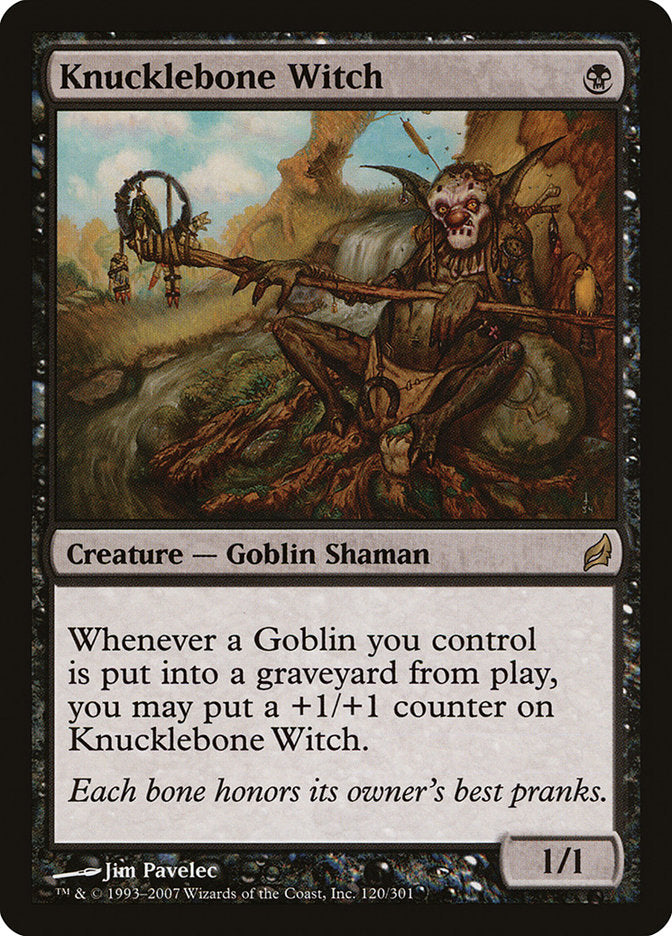 Knucklebone Witch 120/301 (Lorwyn)  | Good Games Cannington