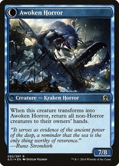 Thing in the Ice // Awoken Horror [Shadows over Innistrad Prerelease Promos] | Good Games Cannington