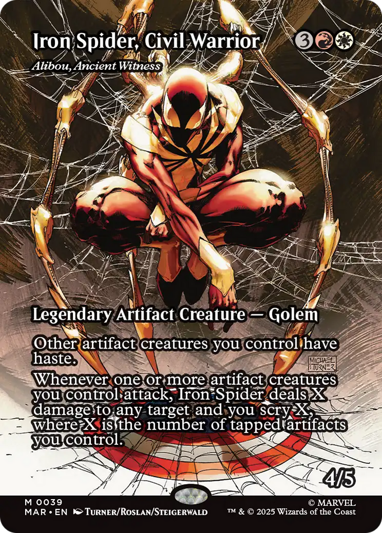 Iron Spider, Civil Warrior - Alibou, Ancient Witness [Marvel's Spider-Man: Eternal-Legal] | Good Games Cannington