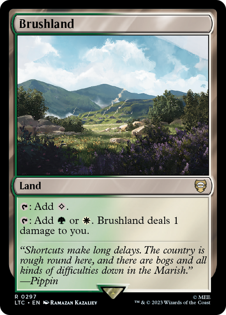 Brushland [The Lord of the Rings: Tales of Middle-Earth Commander] | Good Games Cannington