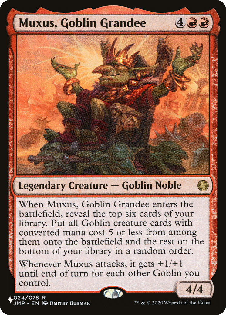 Muxus, Goblin Grandee [The List] | Good Games Cannington