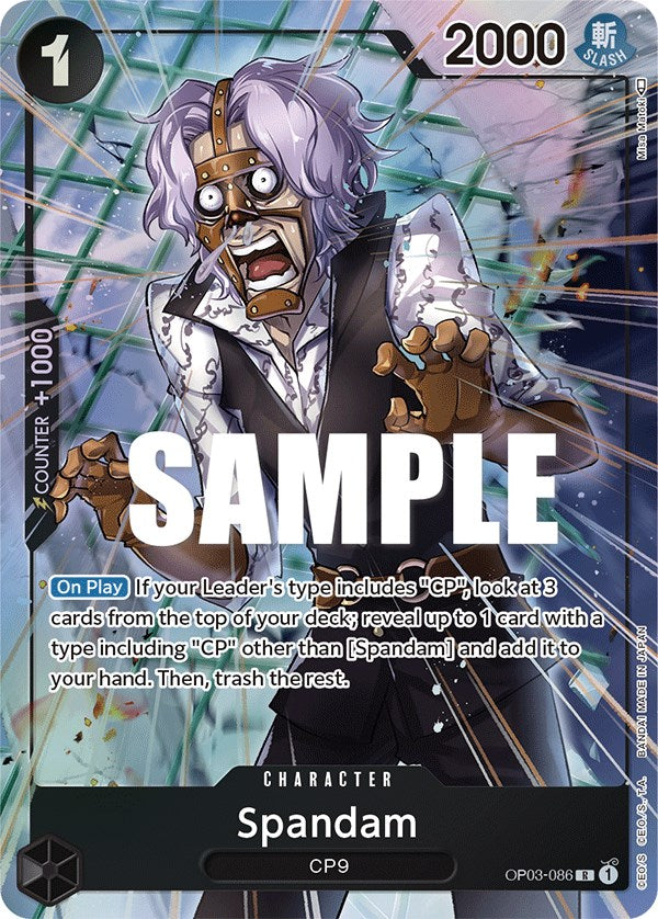 Spandam (Alternate Art) [Pillars of Strength] | Good Games Cannington