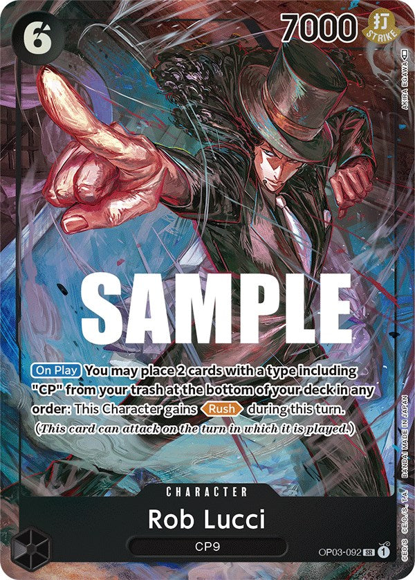 Rob Lucci (Alternate Art) [Pillars of Strength] | Good Games Cannington