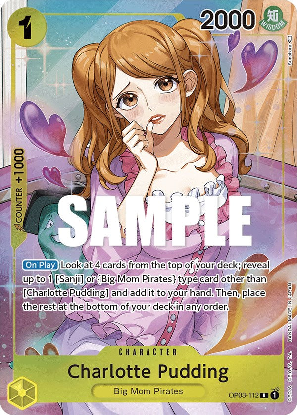 Charlotte Pudding (Alternate Art) [Pillars of Strength] | Good Games Cannington
