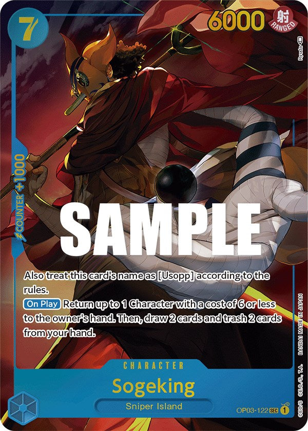Sogeking (Alternate Art) [Pillars of Strength] | Good Games Cannington